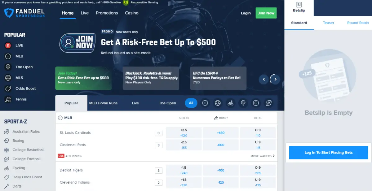 fanduel sportsbook terms and conditions