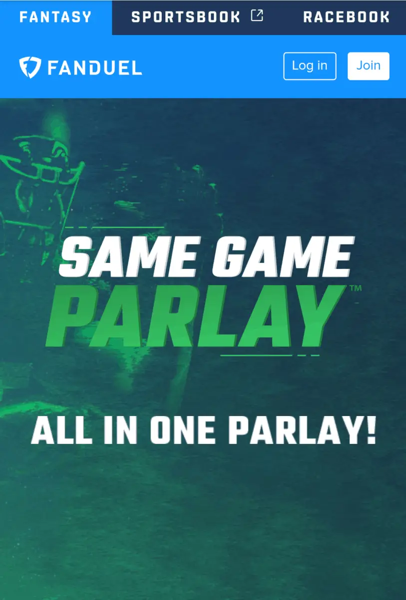 what is 2 team parlay in fanduel